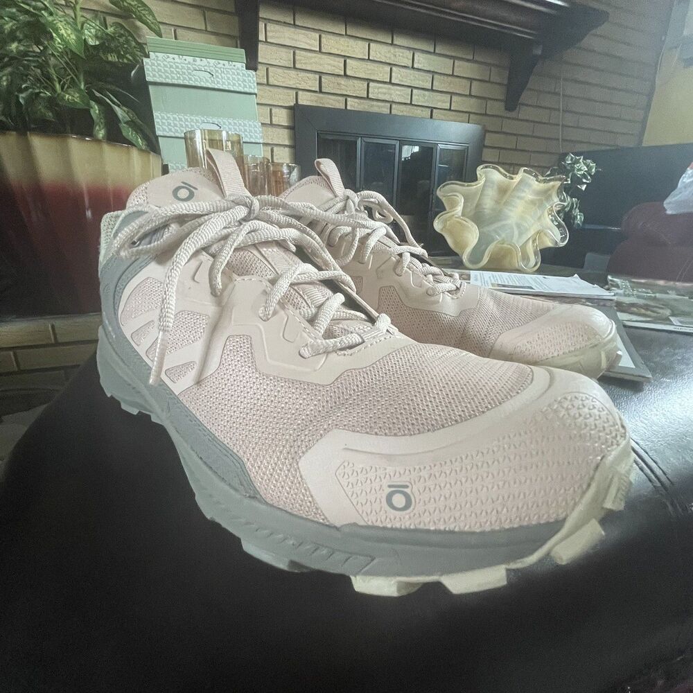 Oboz Shoes Womens 11 Dusty Rose Pink Katabatic Low Trail Sneaker Lace Up Casual